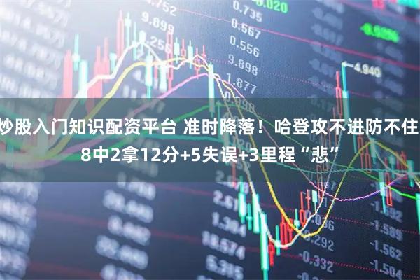 炒股入门知识配资平台 准时降落!哈登攻不进防不住 8中2拿12分+5失误+3里程“悲”